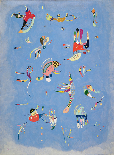 Himmelblau Wassily Kandinsky